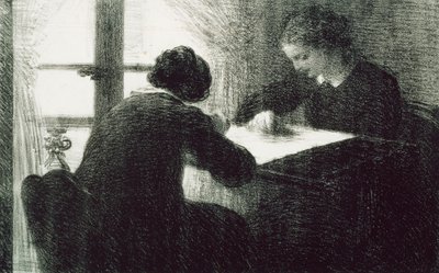 Die Stickerinnen von Ignace Henri Jean Fantin Latour